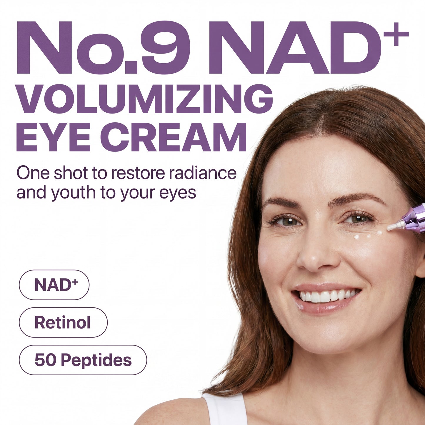 No.9 NAD+ Retinol Volumetox Eye Cream